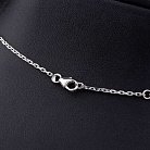 Серебряное колье "Китайский фонарик" с фианитами 18273 от ювелирного магазина Оникс - 2