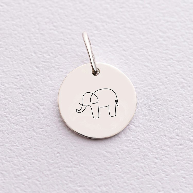 Серебряный кулон "Хамелеон" 132724хм от ювелирного магазина Оникс - 7