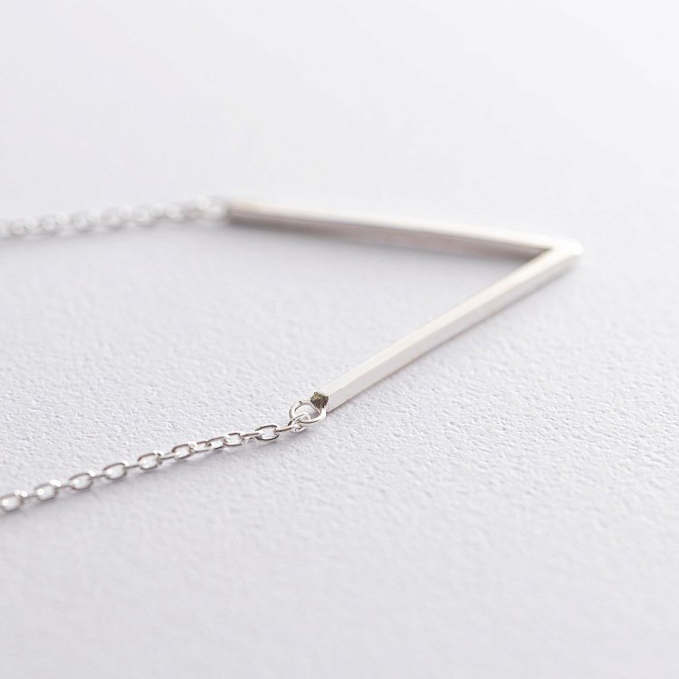 Колье "Особенное" в серебре 181063 от ювелирного магазина Оникс - 2