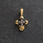 Православный крест "Распятие Христово" 132909 от ювелирного магазина Оникс