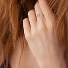 Золотое кольцо "Луна" с бриллиантами 27441121 от ювелирного магазина Оникс - 2