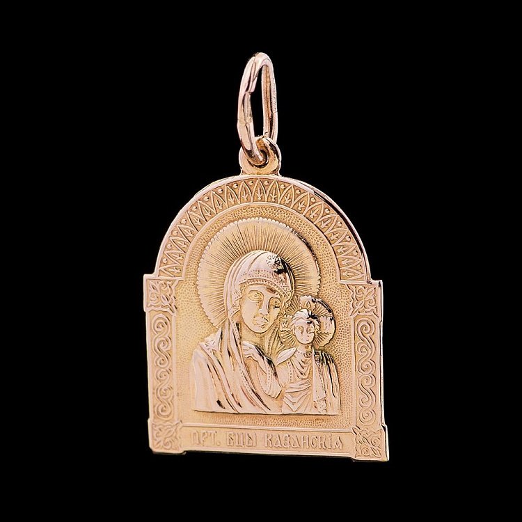 Золота ладанка о11 від ювелірного магазину Онікс