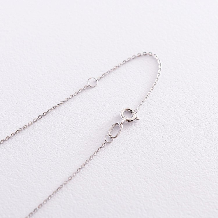 Золотое колье "Маленький круговорот" с бриллиантами 104-10028 от ювелирного магазина Оникс - 2