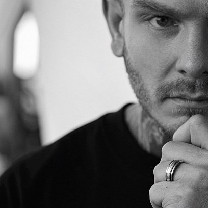 Чоловічий срібний перстень (чорніння) 1278 №2