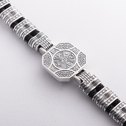 Серебряный браслет "Архангел Михаил" 1911 №7