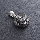 Серебряный кулон "Лик Иисуса Христа" 1150 от ювелирного магазина Оникс - 3