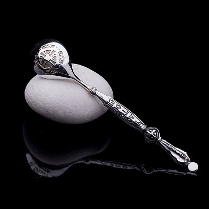 Срібна ложка з Св. Миколаєм 24025 №2