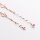 Золотий браслет "Конюшина" б05798 от ювелирного магазина Оникс - 4