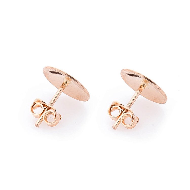 Золоті сережки-пусети "Кружечки" с05681 від ювелірного магазину Онікс - 1