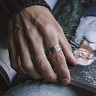 Серебряное кольцо "Морской узел викингов" 112709 от ювелирного магазина Оникс - 8