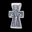 Срібний хрест (чорніння) 13141 от ювелирного магазина Оникс - 6