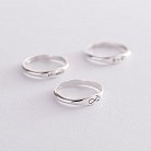 Серебряное кольцо для гравировки 112591 от ювелирного магазина Оникс - 7