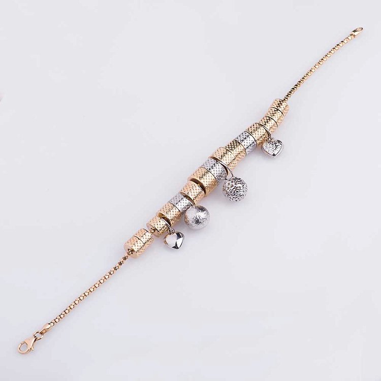 Золотой браслет б02404 от ювелирного магазина Оникс - 2