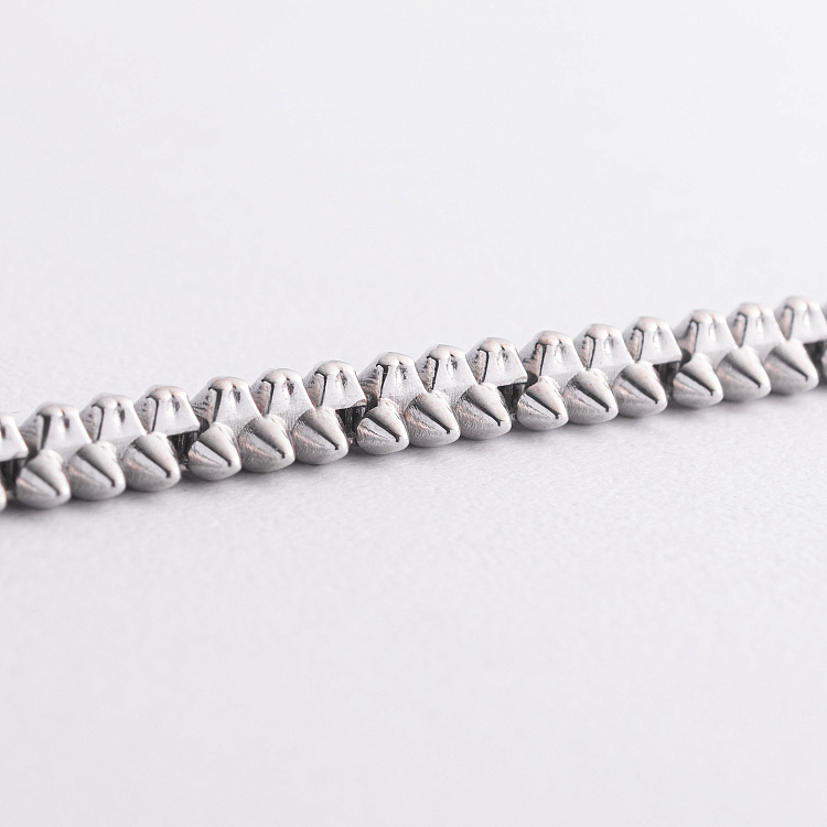 Браслет "Тереза" у білому золоті б05429 від ювелірного магазину Онікс - 5