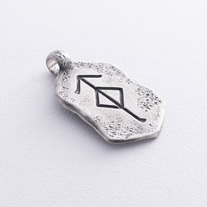 ﻿Срібний кулон "Вітер Імболка" 133239 №8