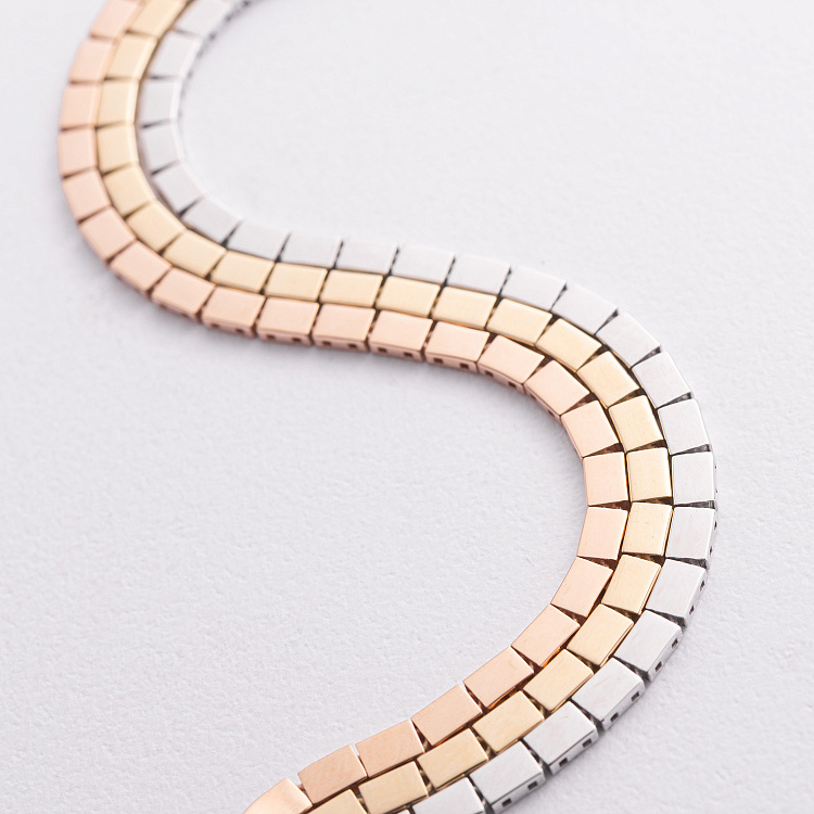 Браслет "Aria" у жовтому золоті б05710 - 3 Браслет "Aria" у жовтому золоті б05710 від ювелірного магазину Онікс - 3