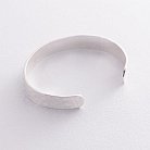Жесткий браслет ручной работы из серебра 141480 от ювелирного магазина Оникс - 5