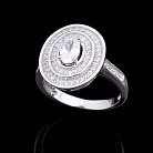Серебряное кольцо с фианитами 111685 от ювелирного магазина Оникс - 2