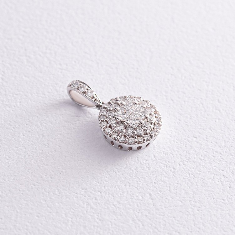 Золота підвіска з діамантами п167 від ювелірного магазину Онікс