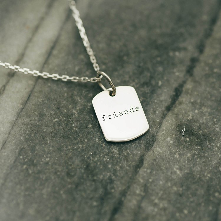 Серебряный кулон "Друзья" 133039f от ювелирного магазина Оникс - 1