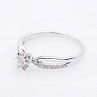 Золотое кольцо с бриллиантами chosek249 от ювелирного магазина Оникс - 1