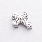 Хрестик у білому золоті (діаманти, смарагди) пб0390ca от ювелирного магазина Оникс - 1