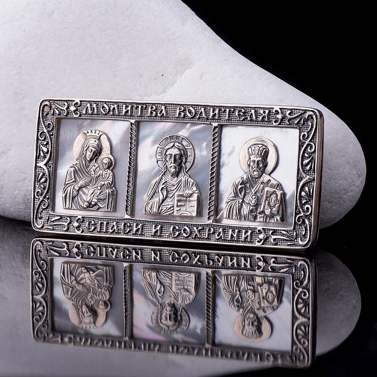 Икона в автомобиль 23458 от ювелирного магазина Оникс - 2