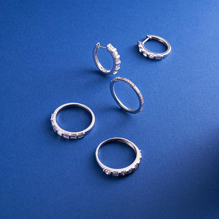 Золотое кольцо с бриллиантами кб0617lg от ювелирного магазина Оникс - 2