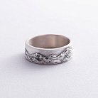 Серебряное кольцо "Горы" 112720 от ювелирного магазина Оникс - 7