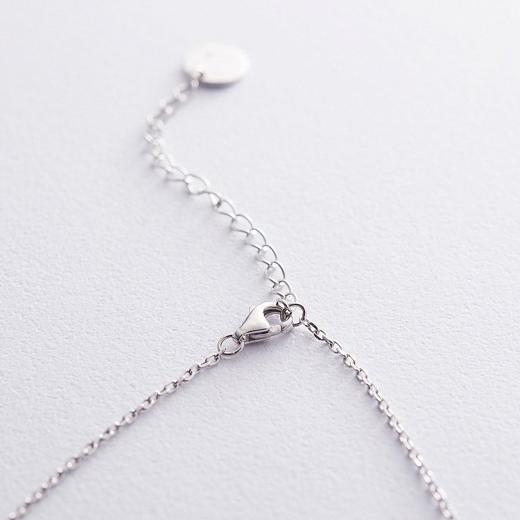 Срібне кольє "Зірочки" 18948 від ювелірного магазину Онікс - 6