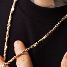 Мужская золотая цепочка ц00529 от ювелирного магазина Оникс - 5