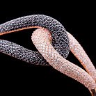 Золотой браслет с фианитами б01704 от ювелирного магазина Оникс - 2