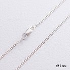 Срібний ланцюжок (панцирне плетіння) б010051 от ювелирного магазина Оникс