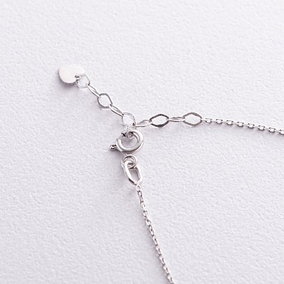 Браслет с жемчужиной (белое золото) б05266 №7