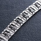 Православний срібний браслет "Святі Мужі"  076 от ювелирного магазина Оникс - 2
