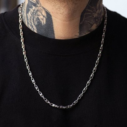 Мужская золотая цепочка ц00544 №2