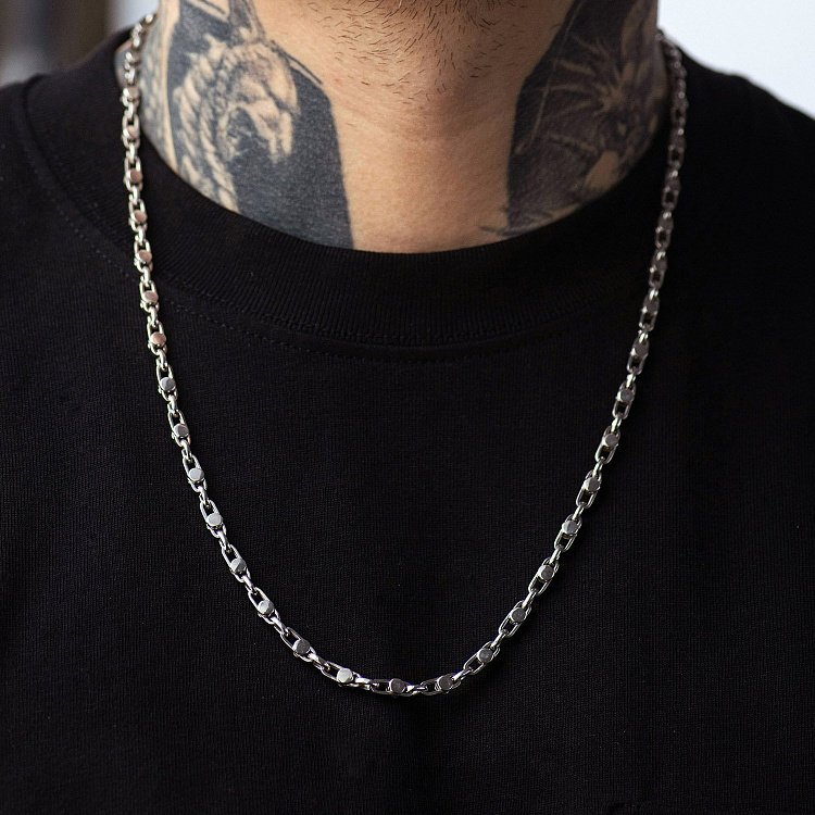 Мужская золотая цепочка ц00544 от ювелирного магазина Оникс - 1