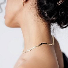 Серебряное колье 