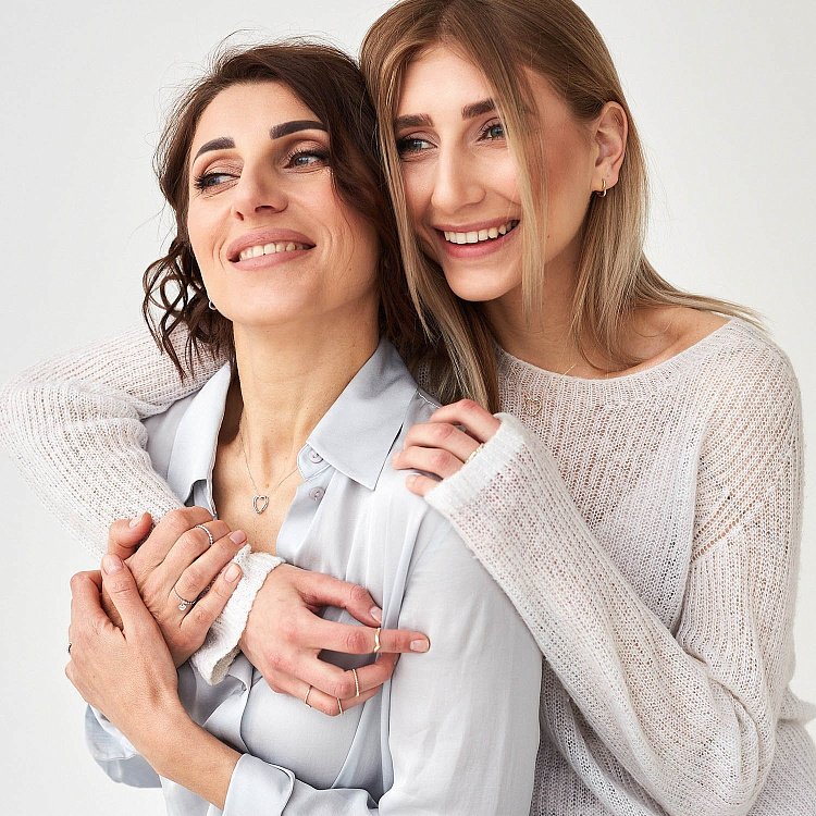 Серьги "Сердечки" в белом золоте с07068 от ювелирного магазина Оникс - 8