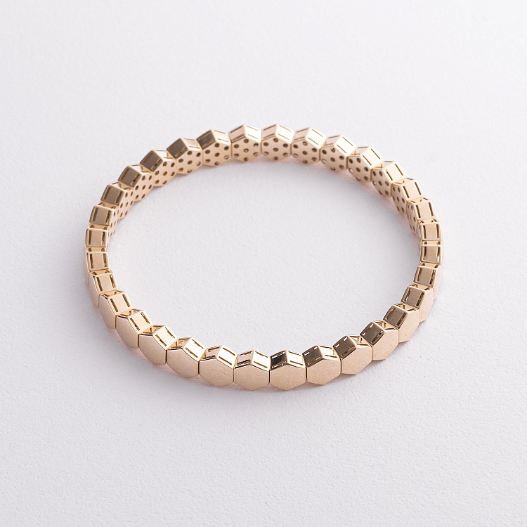 Браслет "Brianna" в желтом золоте б05789 от ювелирного магазина Оникс - 2