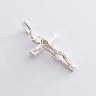 Православний хрест зі срібла 13167 от ювелирного магазина Оникс