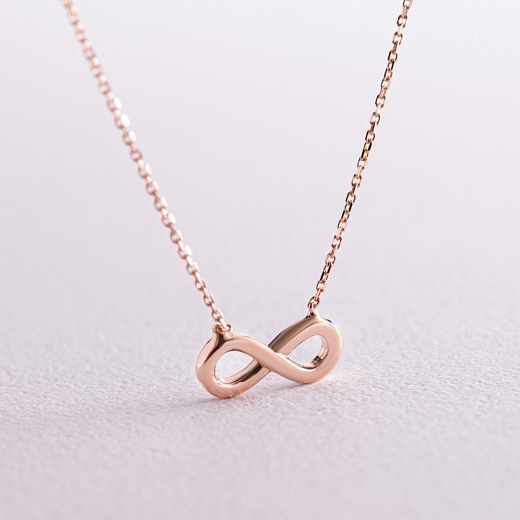 Золоте кольє "Нескінченність" кол02318 від ювелірного магазину Онікс