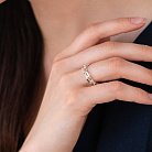 Серебряное кольцо "Цепочка" 112606 от ювелирного магазина Оникс - 13