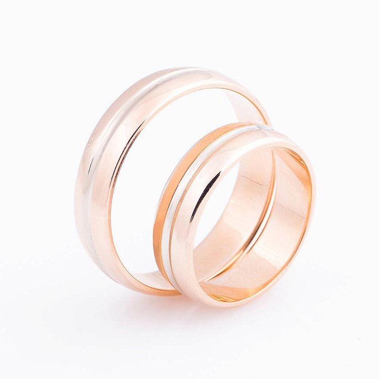 Обручальное кольцо обр000301 - 2 Обручальное кольцо обр000301 от ювелирного магазина Оникс - 2