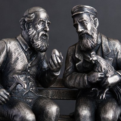 Серебряная фигура ручной работы 23129 №2