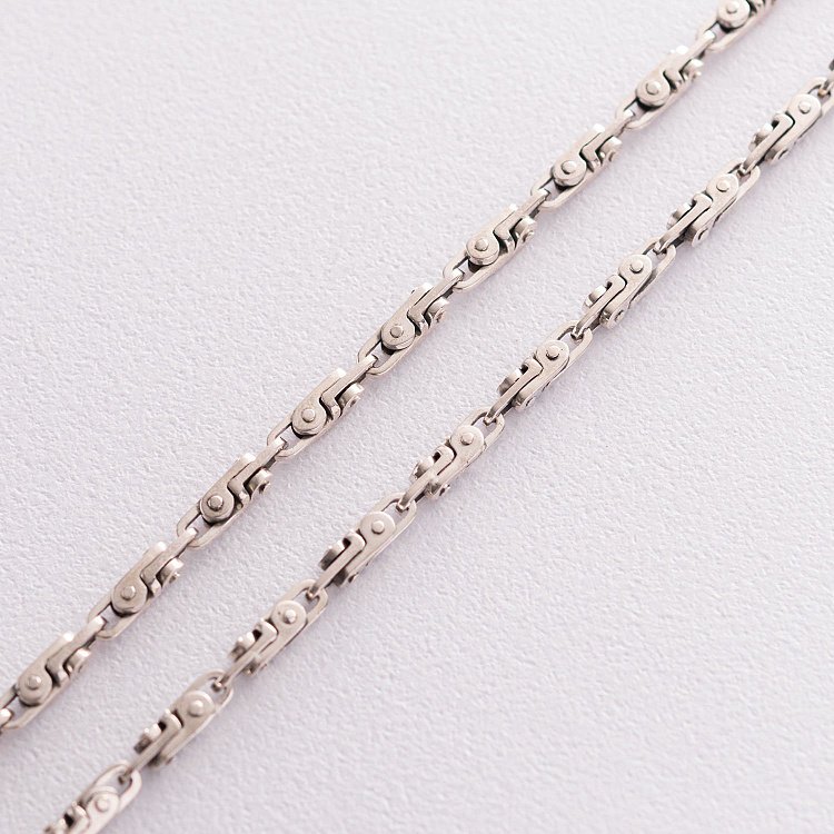 Мужская серебряная цепочка Ц0042чd от ювелирного магазина Оникс - 1