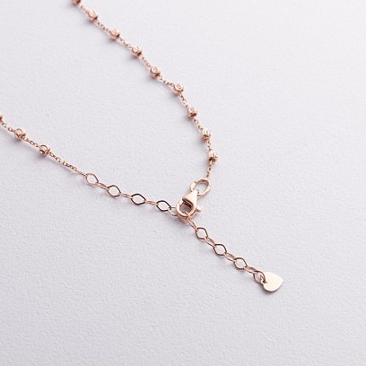 Кольє "Кульки" (червоне золото) кол02604 №4