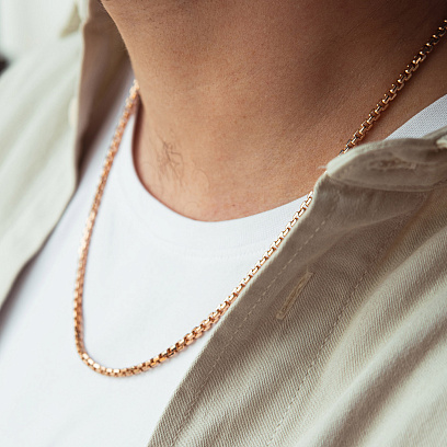 Золотий ланцюжок плетіння Венеція (3.5 мм) ц00193-3,5 №2