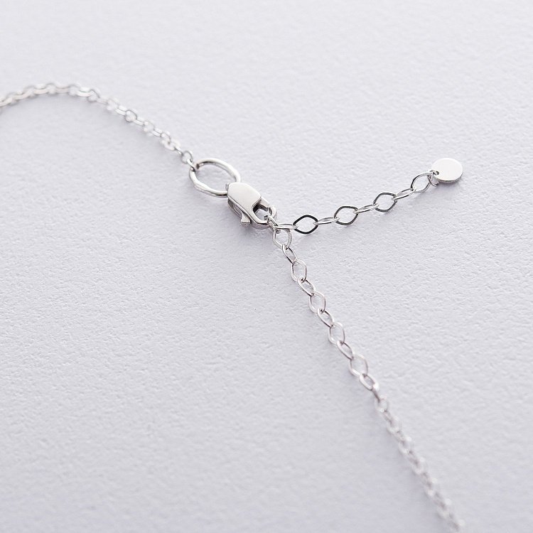 Кольє Монетки в білому золоті кол01555 від ювелірного магазину Онікс - 2