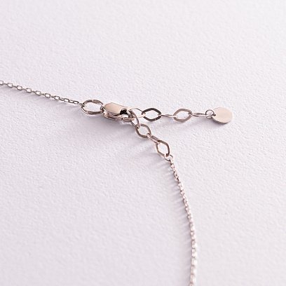 Серебряное колье "Монетки" 181149 №4